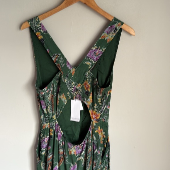 NEW Equipment EVERETT MAXI DRESS EDEN MULTI GREEN 6 - Picture 3 of 12